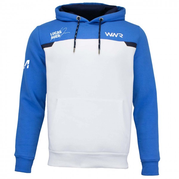 WINWARD Racing Kapuzenpullover Lucas Auer blau/weiß