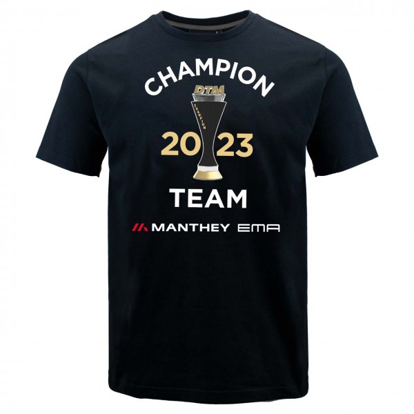 DTM T-Shirt Team Champion 2023 Manthey black