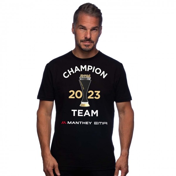DTM T-Shirt Team Champion 2023 Manthey noir