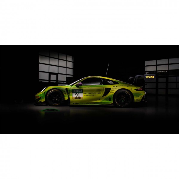 Manthey Art Print - Porsche 911 GT3R Grello DTM Champion 2023 Thomas Preining - Garage