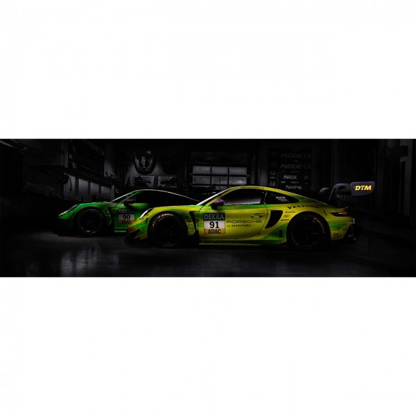 Manthey Art Print - Porsche 911 GT3R Grello DTM Team Champion 2023 - Garage