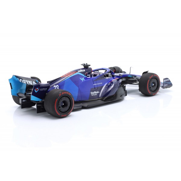 Alexander Albon Williams Racing FW44 Formel 1 Bahrain GP 2022 1:18
