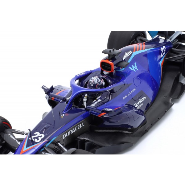 Alexander Albon Williams Racing FW44 Formel 1 Bahrain GP 2022 1:18