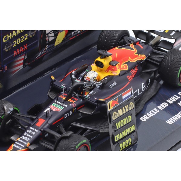 Max Verstappen Oracle Red Bull Racing Sieger Japan GP 2022 1:43