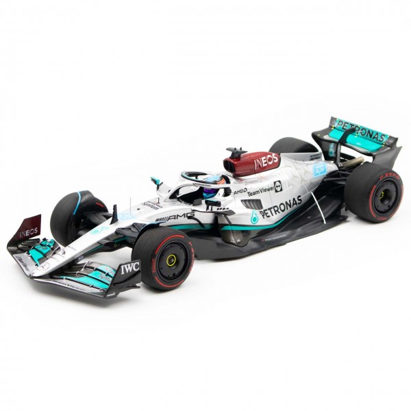George Russell Mercedes AMG Petronas W13 Sieger Brasilien GP 2022 1:18