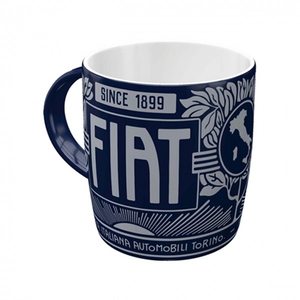 Copa Fiat - Since 1899 Logo Blue