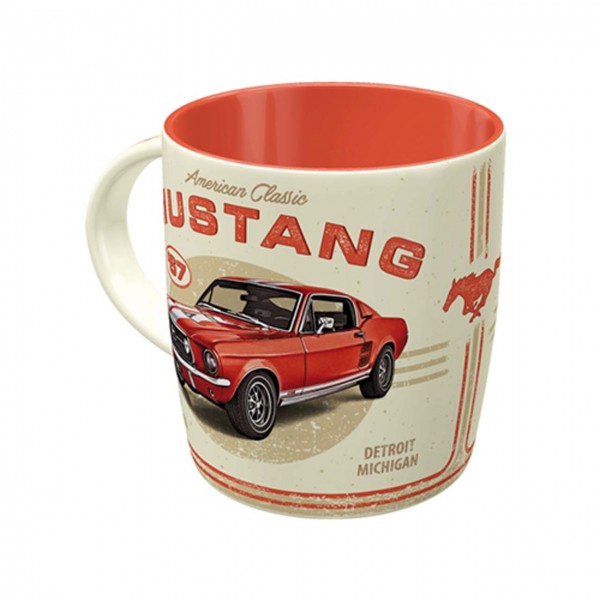 Mug Ford Mustang - GT 1967 Red