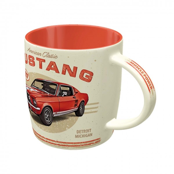 Mug Ford Mustang - GT 1967 Red