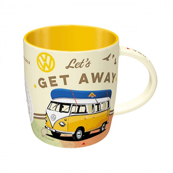 Mug VW Bulli - Let's Get Away