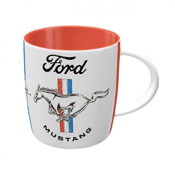 Coppa Ford Mustang - Horse & Stripe Logo
