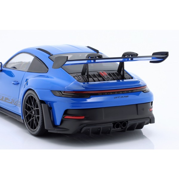 Porsche 911 (992) GT3 RS 2023 blau / Decor schwarz 1:18