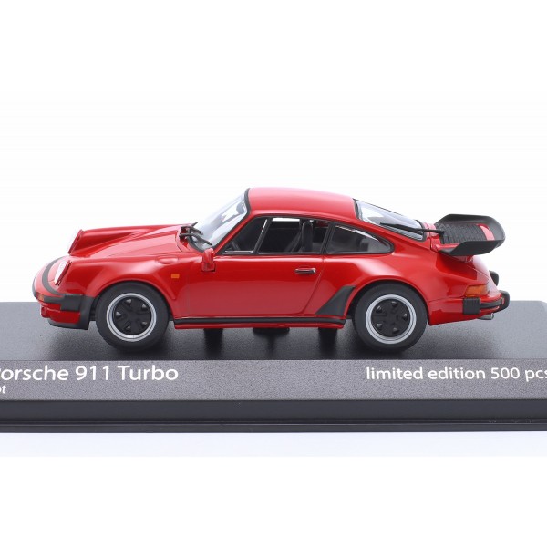 Porsche 911 (930) Turbo 1977 rouge 1/43