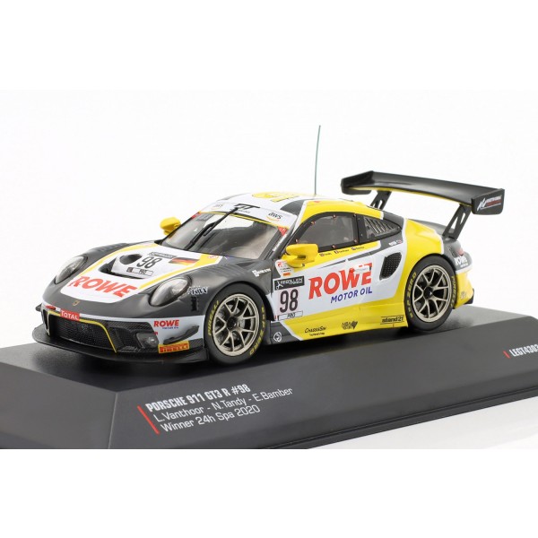 Porsche 911 GT3 R #98 Ganador 24h Spa 2020 Bamber, Tandy, Vanthoor 1:43