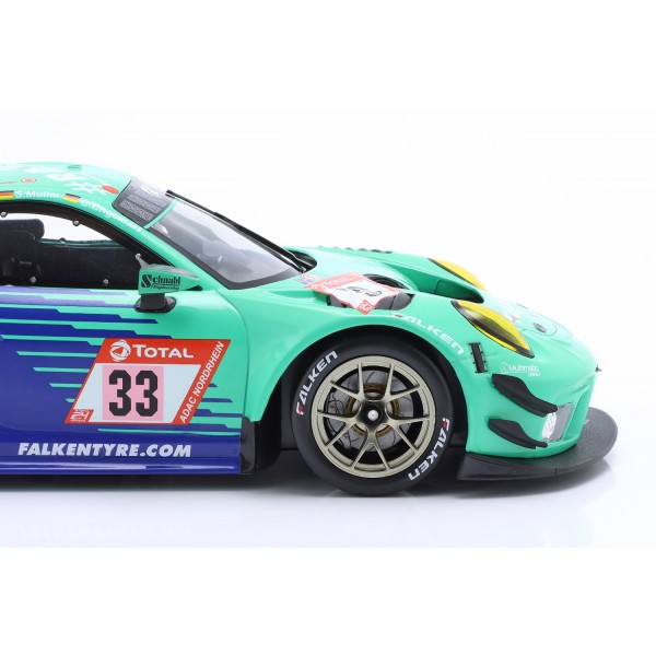 Porsche 911 GT3 R #33 24h Nürburgring 2020 Falken Motorsports 1:18