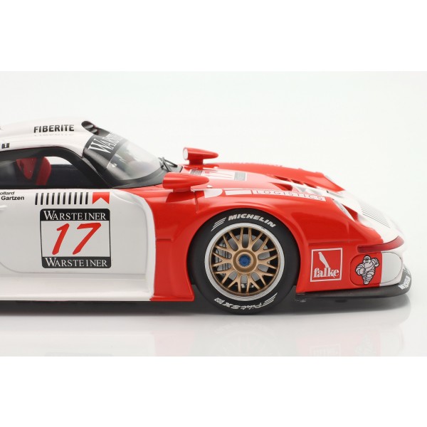 Porsche 911 GT1 #17 FIA GT Championship Nürburgring 1997 1:18