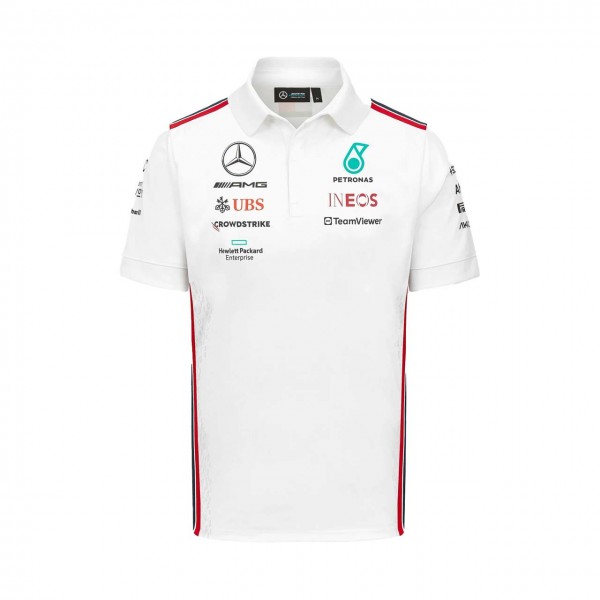 Mercedes-AMG Petronas Team Poloshirt weiß