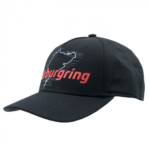 Nürburgring Gorra Racetrack negro