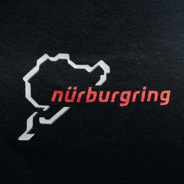 Nürburgring Maglietta Racetrack nero