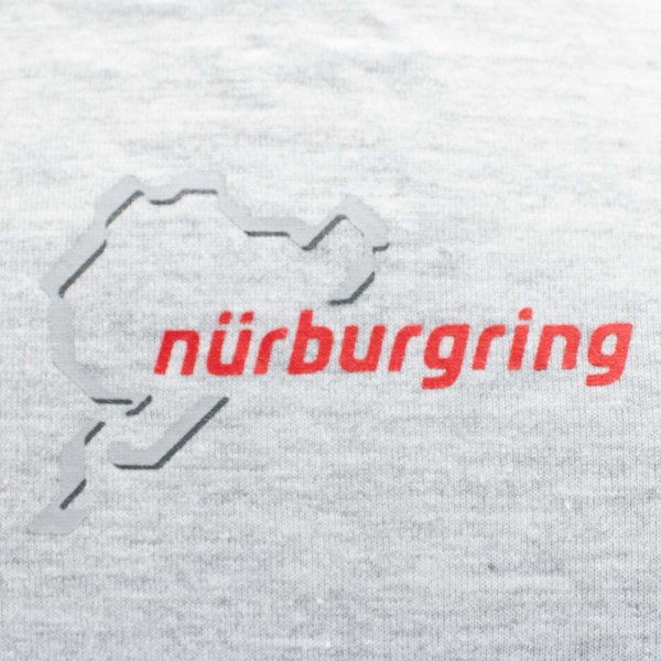 Nürburgring T-Shirt Racetrack grau