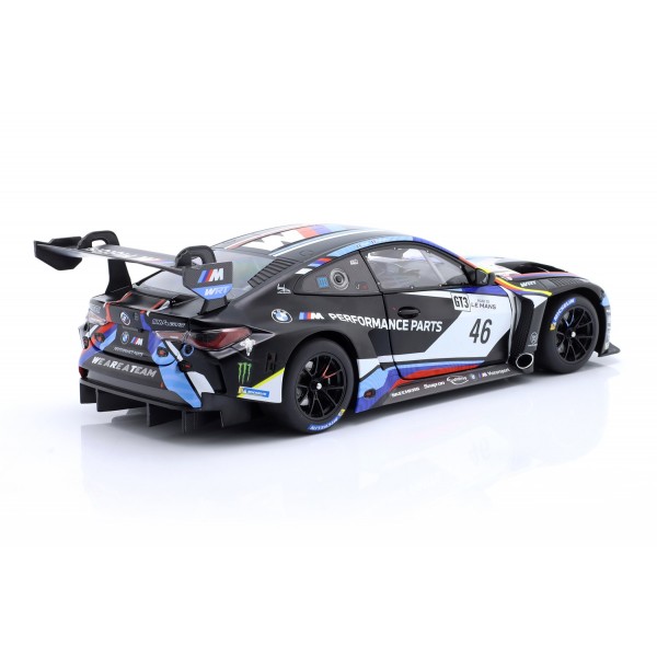 BMW M4 GT3 #46 Winner Road to LeMans 2023 Rossi, Policand 1:18