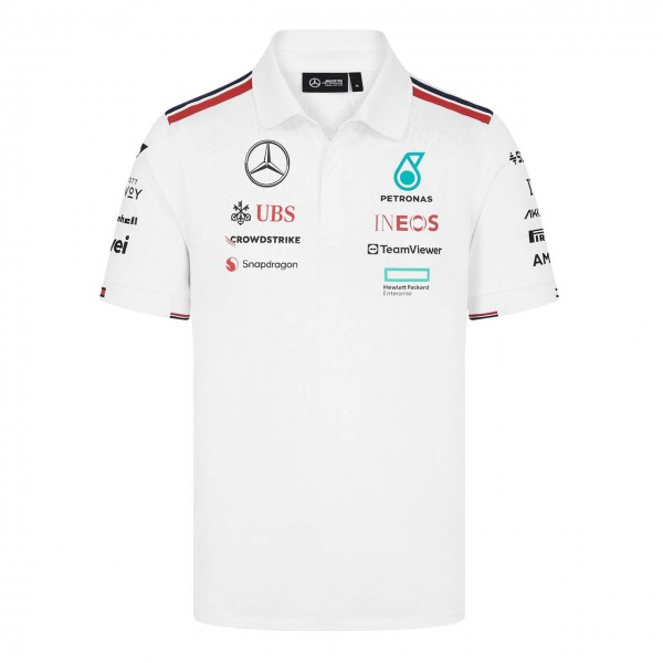 Mercedes-AMG Petronas Team Polo blanc