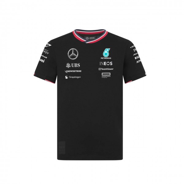 Mercedes-AMG Petronas Team Camiseta de niño negro