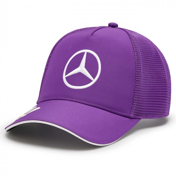 Mercedes-AMG Petronas Lewis Hamilton Cappellino Trucker viola