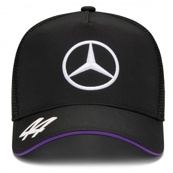 Mercedes-AMG Petronas Lewis Hamilton Casquette Trucker noir