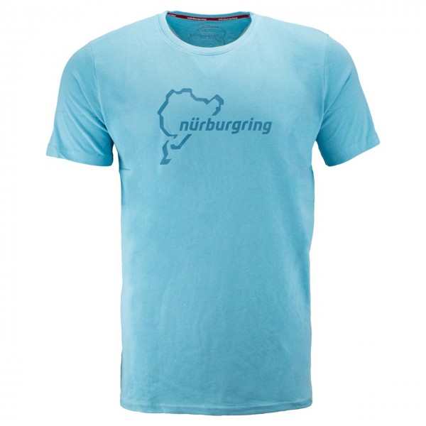 Nürburgring T-Shirt Logo blau