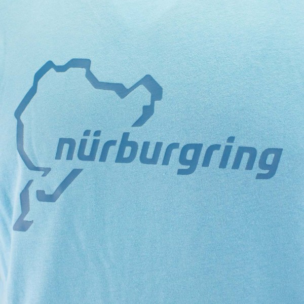 Nürburgring Maglietta Logo blu