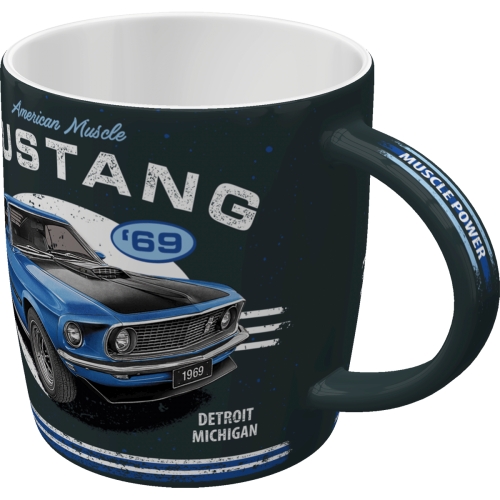 Coppa Ford Mustang - 1969 Mach 1 blu