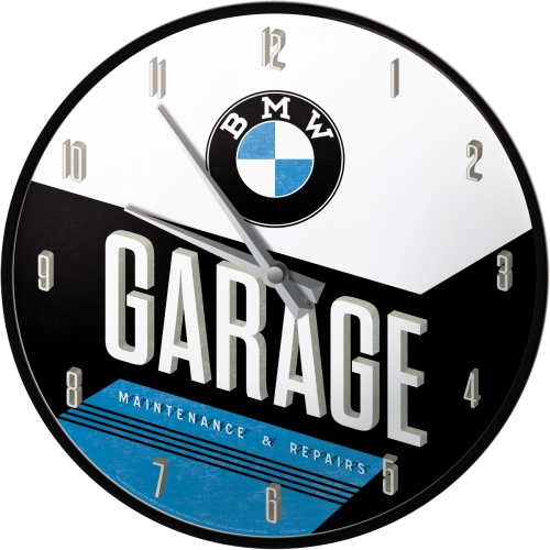 Horloge murale BMW - Garage