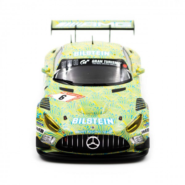 Mercedes AMG GT3 Evo #6 HRT Course de 24h du Nürburgring Qualification 2022 1/18