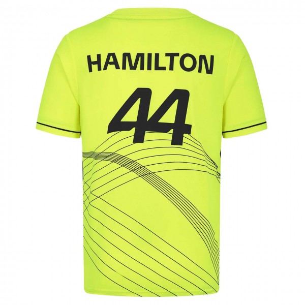 Mercedes-AMG Petronas Lewis Hamilton T-Shirt jaune