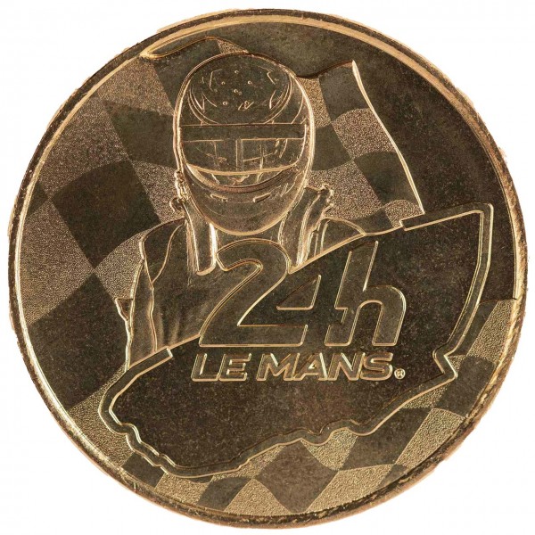 24h Race Le Mans Collector coin Circuit