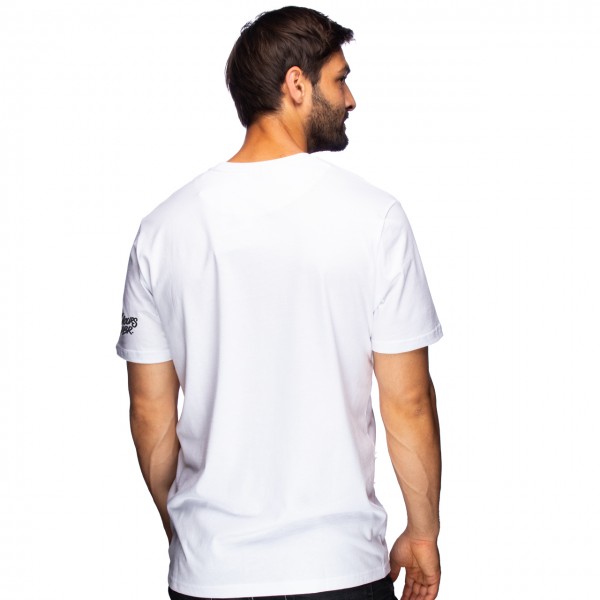 24h-Race Graffiti T-Shirt Graphic white