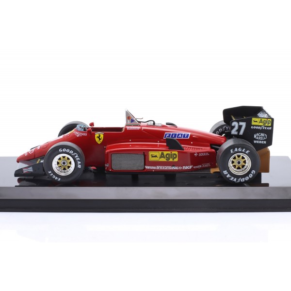 Michele Alboreto Ferrari 156/85 #27 Ganador GP Alemania Fórmula 1 1985 1/24