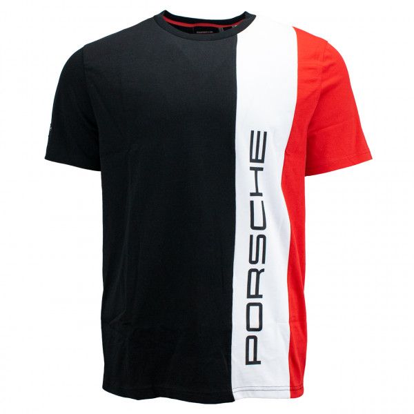 Porsche Motorsport T-Shirt Stripe schwarz