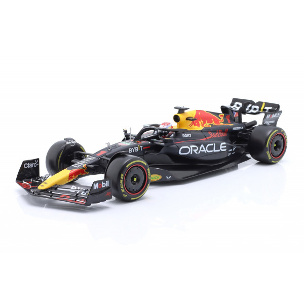 Max Verstappen Red Bull RB19 #1 Champion du monde de Formule 1 2023 1/18