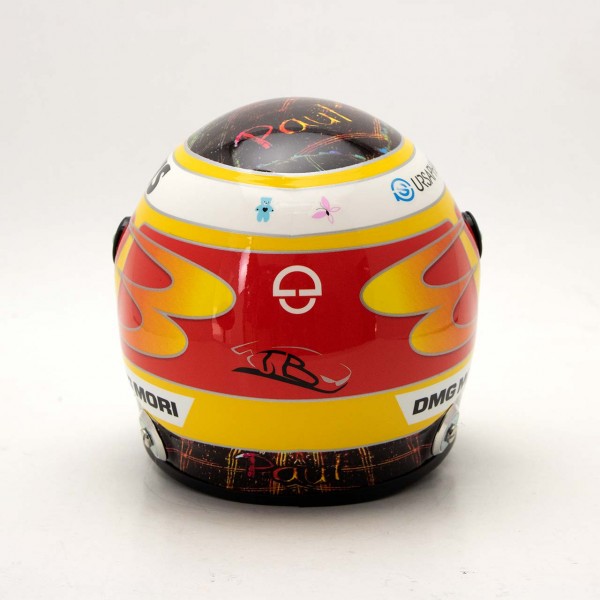 Timo Bernhard miniature helmet 2015 signed 1/2