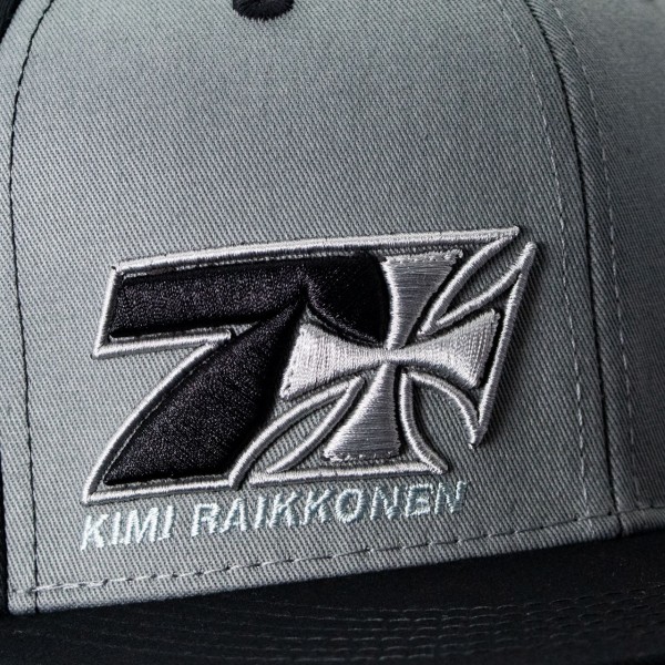 Kimi Raikkonen Cap Cross Seven Flatbrim grey