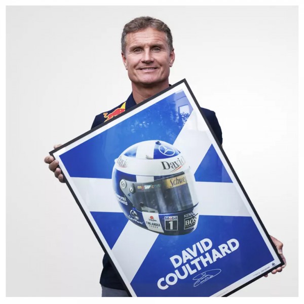 David Coulthard Poster Helmet 2000