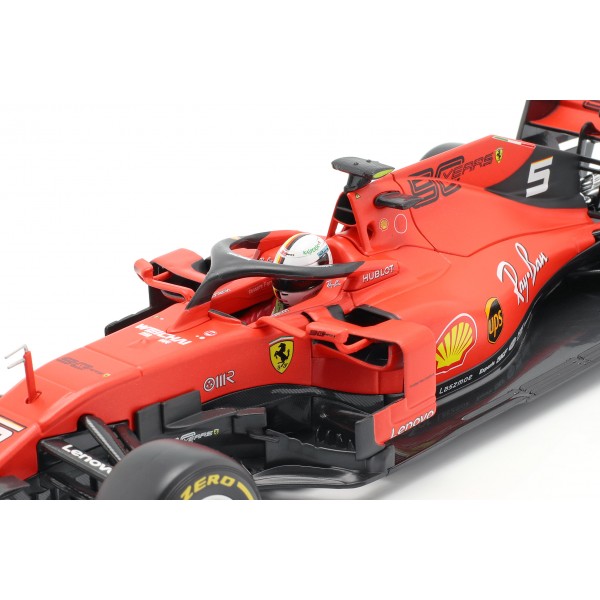 Sebastian Vettel Ferrari SF90 #5 Formule 1 2019 1:18