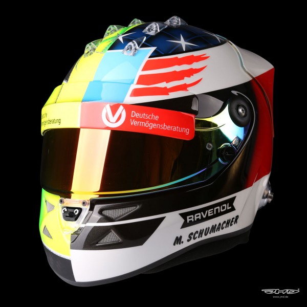 Mick Schumacher replica helmet 1:1 2017