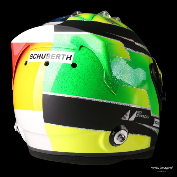 Mick Schumacher replica casco 1:1 2017