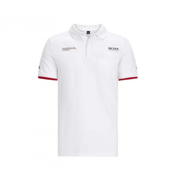 Porsche Motorsport Team Poloshirt weiß