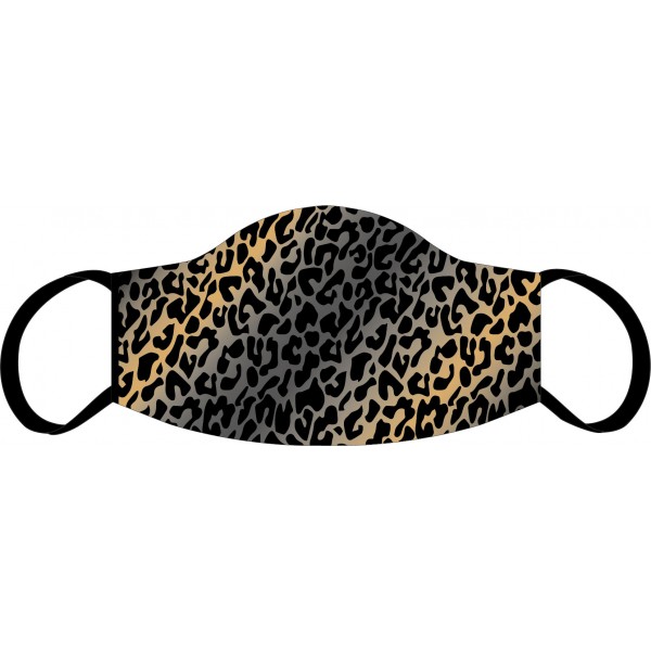 Mund-Nasen Maske Leopard