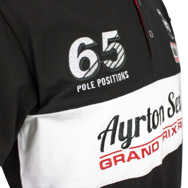 Ayrton Senna Polo-Shirt Grand Prix Racer