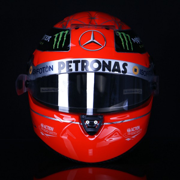 Michael Schumacher réplique du casque 1:1 Final 2012
