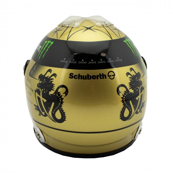 Michael Schumacher Spa 2011 Casque d'or 1/2